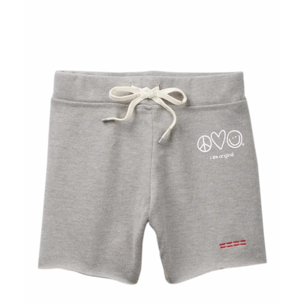 Peace Love World Jersey Grey Shorts Size 14